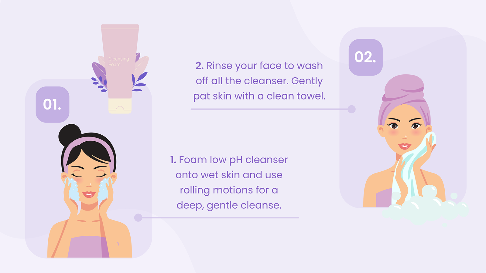 Gently Wash Your Face With A Low pH Cleanser